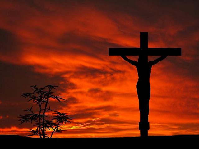 crucifixion-sunset-silhouette-series-david-dehner